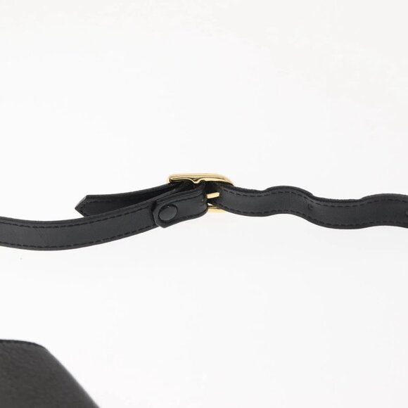 Burberrys Shoulder Bag Leather Brown Gold Auth - Picture 8 of 16